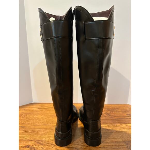 Franco Sarto Women's Henrietta Faux Leather Riding Boots Black Size 6 NWOB - Picture 6 of 13